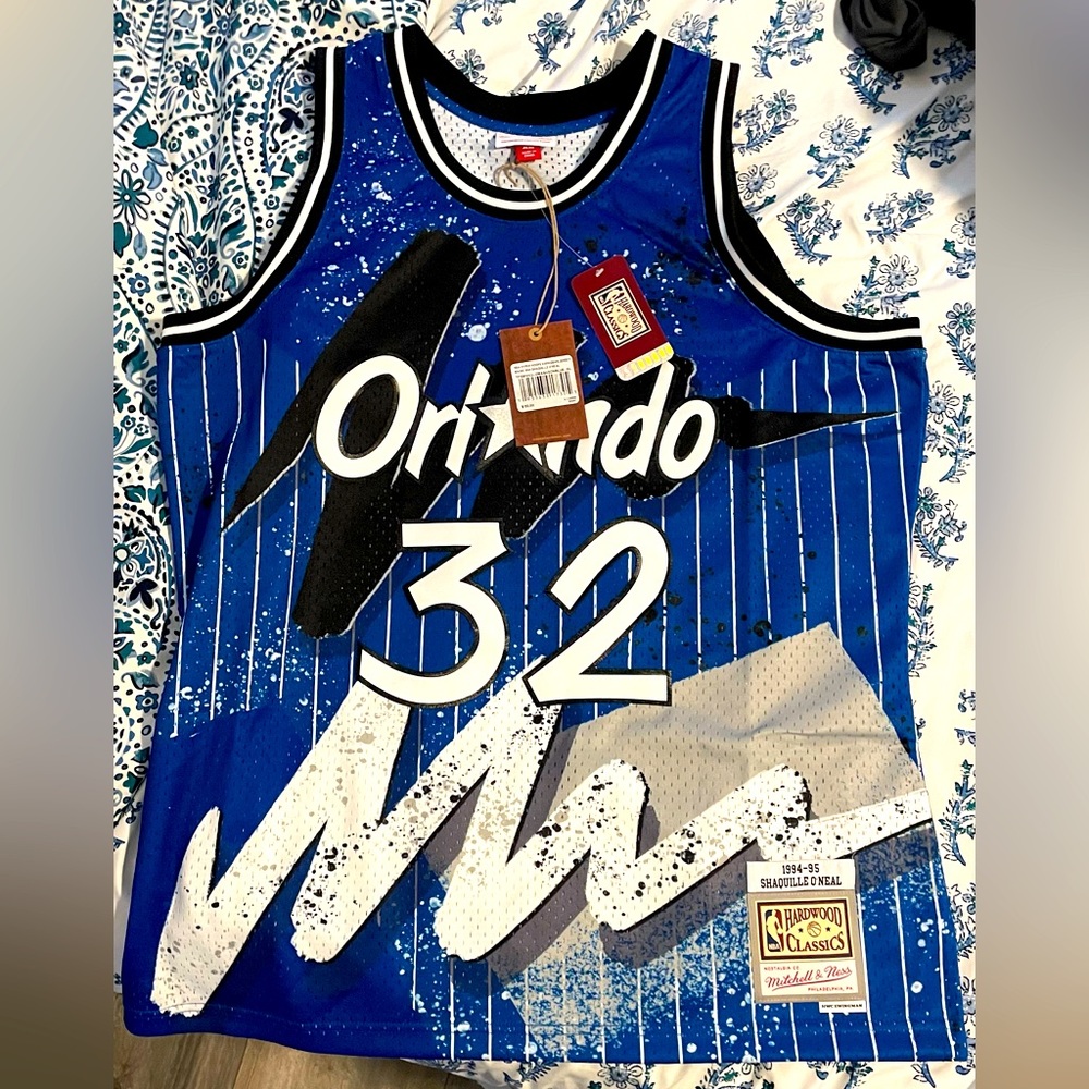 1994 Orlando magic hyper hoops Shaquille Oneal jersey